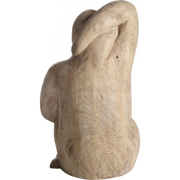 Belle-Dekoration 11 x 12 x 29 cm - Mangoholz