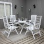 Båstad Positionsstuhl - Weiß