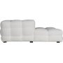 Diwansofa Bouclè cremeweiß 322 cm