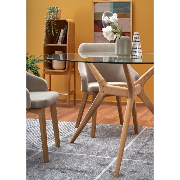 Ashmore Esstisch Ø120 cm - Eiche