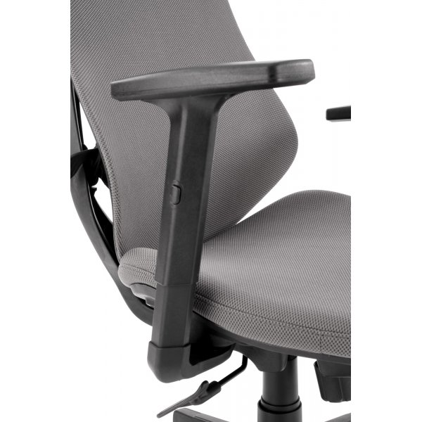 Monoco Bürostuhl - Grau/Schwarz