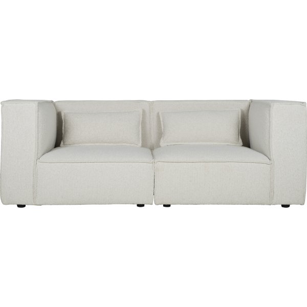 Nees Modulsofa aus weißem Bouclé - Combo 1