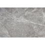 Valentino Esstisch 160-220 x 90 cm - Grauer Marmor/Hellgrau/Gold
