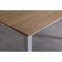 Fårö Essgruppe: Tisch 180 cm inklusive 6 Fårö Stühle - Eiche/weiß + 4.00 x Möbelfüße