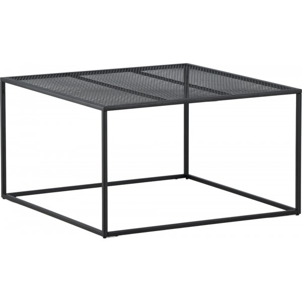 Netz Couchtisch 80 x 80 cm - Schwarz