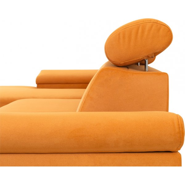 Santi Schlafsofa links - Orange