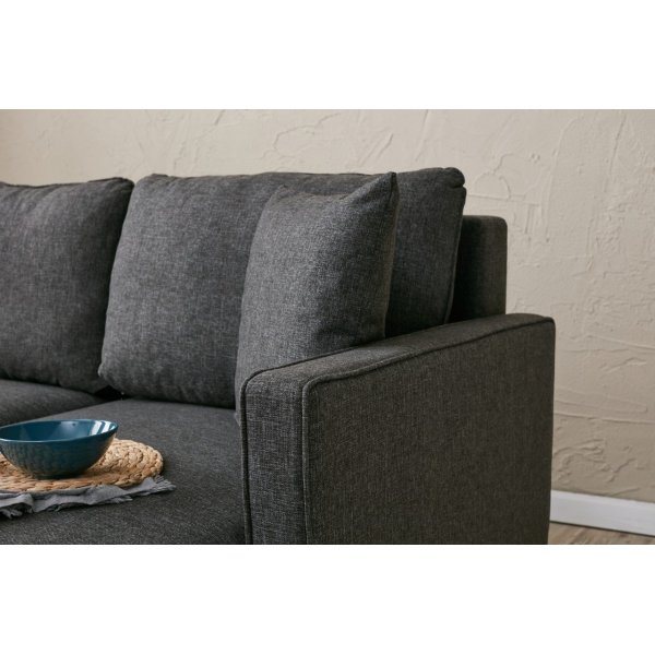 Eca Diwansofa links - Anthrazit