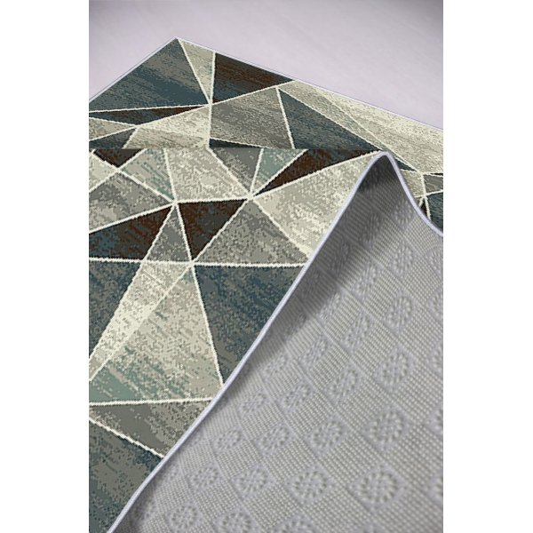 Tesson-Teppich Grau - 60 x 100 cm
