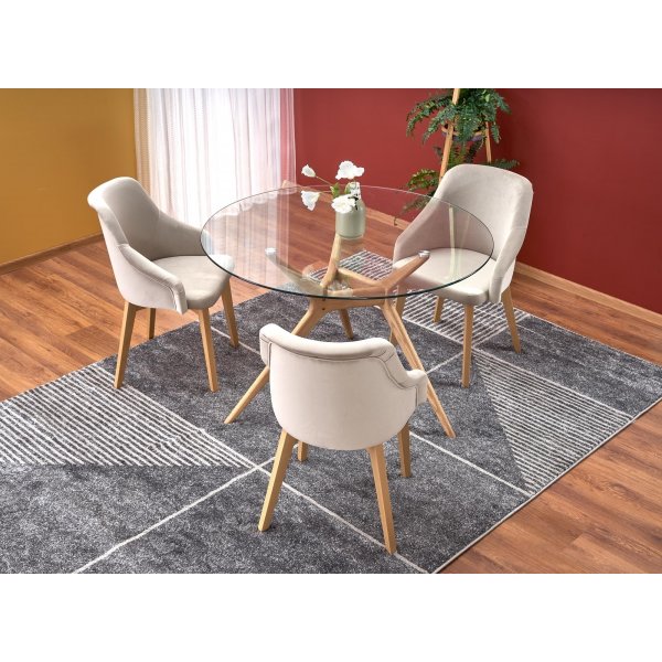 Ashmore Esstisch Ø120 cm - Eiche