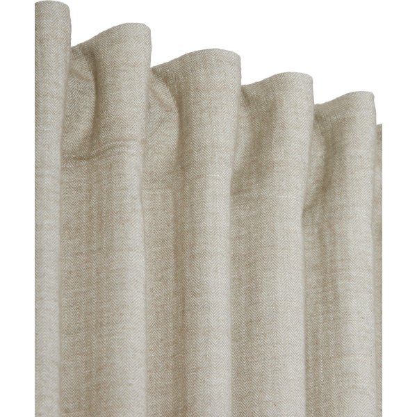 Carin Vorhang 2er-Pack 2 x 140 x 260 cm - Rot