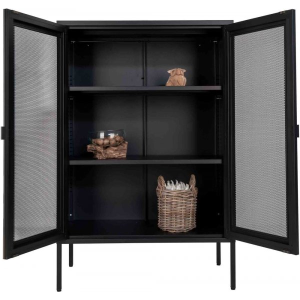 Melbourne Vitrine - Schwarz