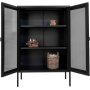 Melbourne Vitrine - Schwarz