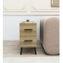 Island-Beistelltisch - Beige