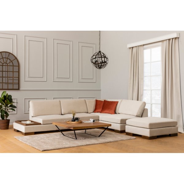 Tulip Ecksofa - Beige