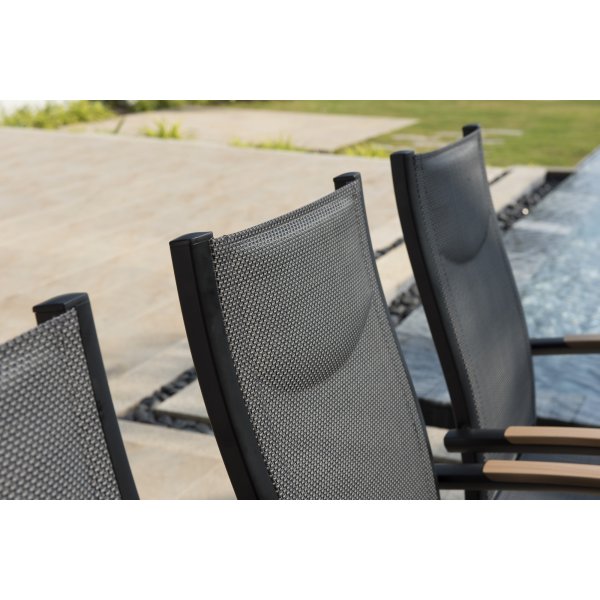 Panama Essgruppe 3 - Schwarz/Teak