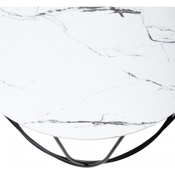 Bobby Couchtisch Ø60 cm - Weiß
