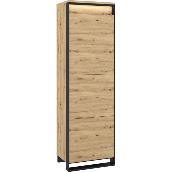 Quant Kleiderschrank 60 cm - Artisan Eiche/Schwarz