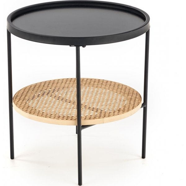 Match Couchtisch Ø45 cm - Schwarz