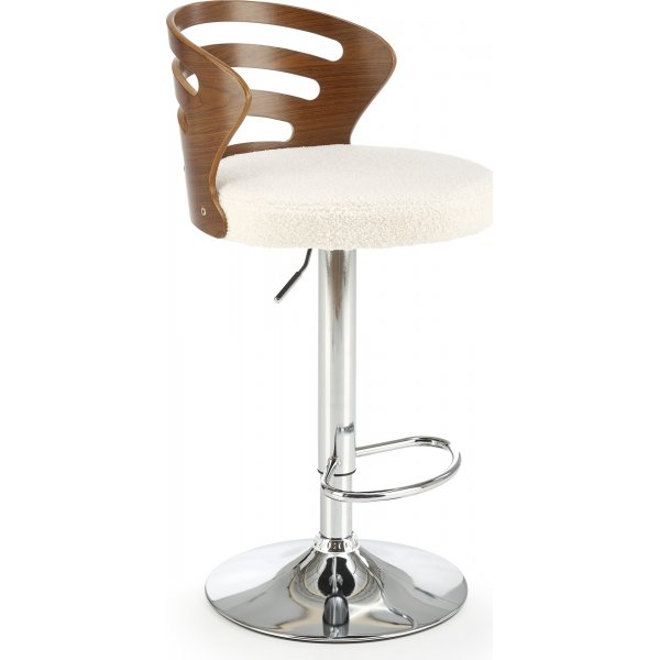 Pelican Barhocker 109 - Creme/Walnuss