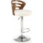 Pelican Barhocker 109 - Creme/Walnuss