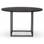 Sintorp runder Esstisch Ø115 cm - Schwarzer Marmor (Exklusives Laminat)