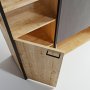 Limbo Kleiderschrank 602 - Anthrazit/Eiche