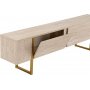 Serenity Medienbank - Travertin/Gold