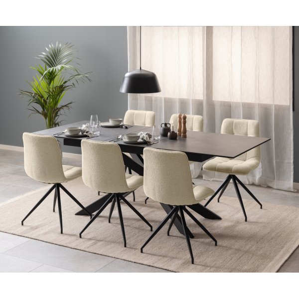 Capone Esszimmerstuhl - Beige