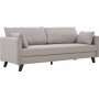 Schlafsofa 210 cm beige - Bella