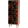 Filinta Schuhschrank Mosaik - Sonoma Eiche