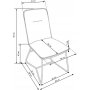 Cadeira Esszimmerstuhl 390 - Cremeweiß