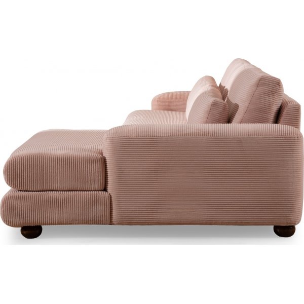 River Divansofa rechts - Pink