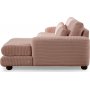 River Divansofa rechts - Pink