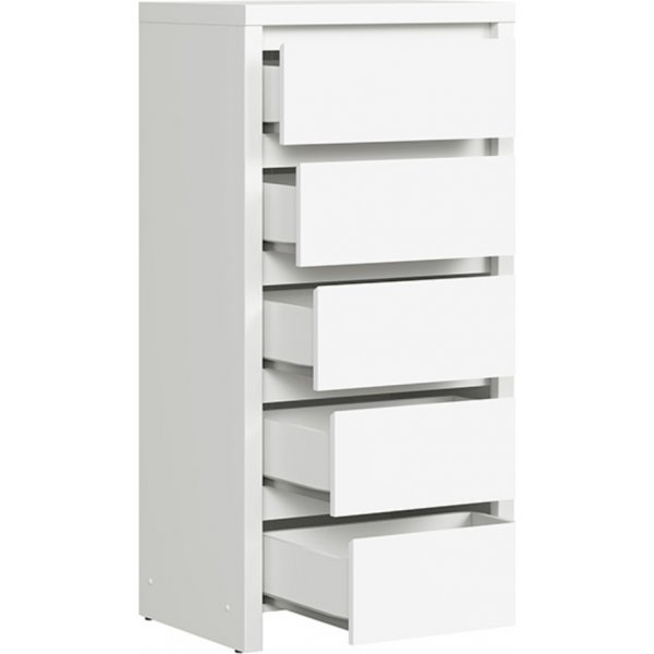 Kaspische Kommode 56 x 112,5 cm - Weiß
