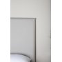 Saga Kopfteilbezug 180 cm - Hellgrau