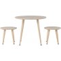 Kids Kindertischset Ø60/32,5 cm - Whitewash