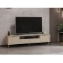 Basal Media Bank mit Beinen - Beige