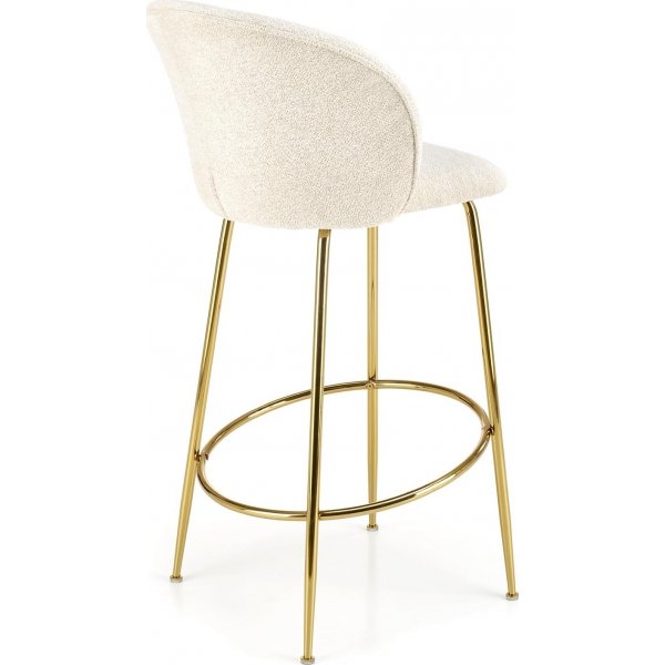 Barhocker Beige/Gold