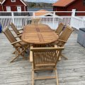 Kundenbild Saltö Stuhl mit Armlehnen - Teak