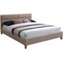 Sierra Bettrahmen 160x200 cm - Beige Samt