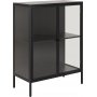 Vitrine Newcastle - Schwarz