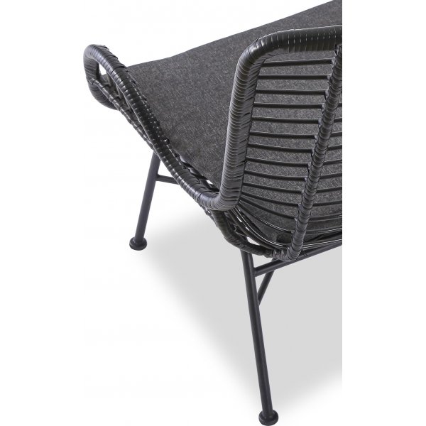 Minos-Sessel - Schwarz
