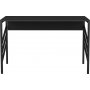 Josephine Schreibtisch 120 x 60 cm - Schwarz/Anthrazit