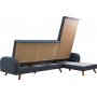 Kronos 2 Schlafsofa Dunkelblau