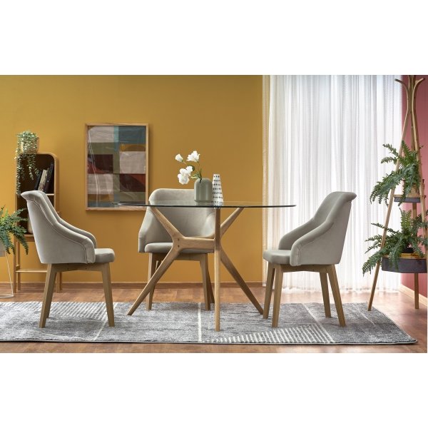 Ashmore Esstisch Ø120 cm - Eiche