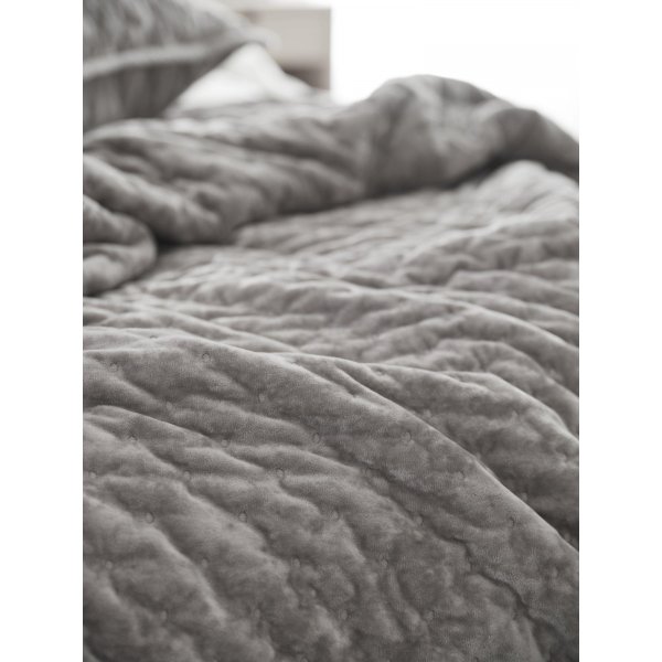 Cia Einzelbettdecke 180 x 260 cm - Beigefarbener Samt