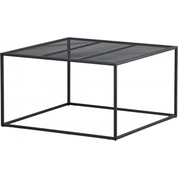 Netz Couchtisch 80 x 80 cm - Schwarz