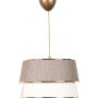 Retro-Deckenlampe mit goldenen Details