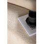 Pocatello 2-Sitzer-Sofa - Weiß