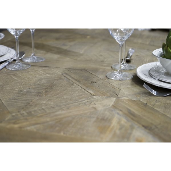 Rustikaler Esstisch Palma 280x100 cm aus recyceltem Treibholz